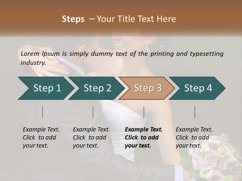 Cheerful Tie Happy PowerPoint Template