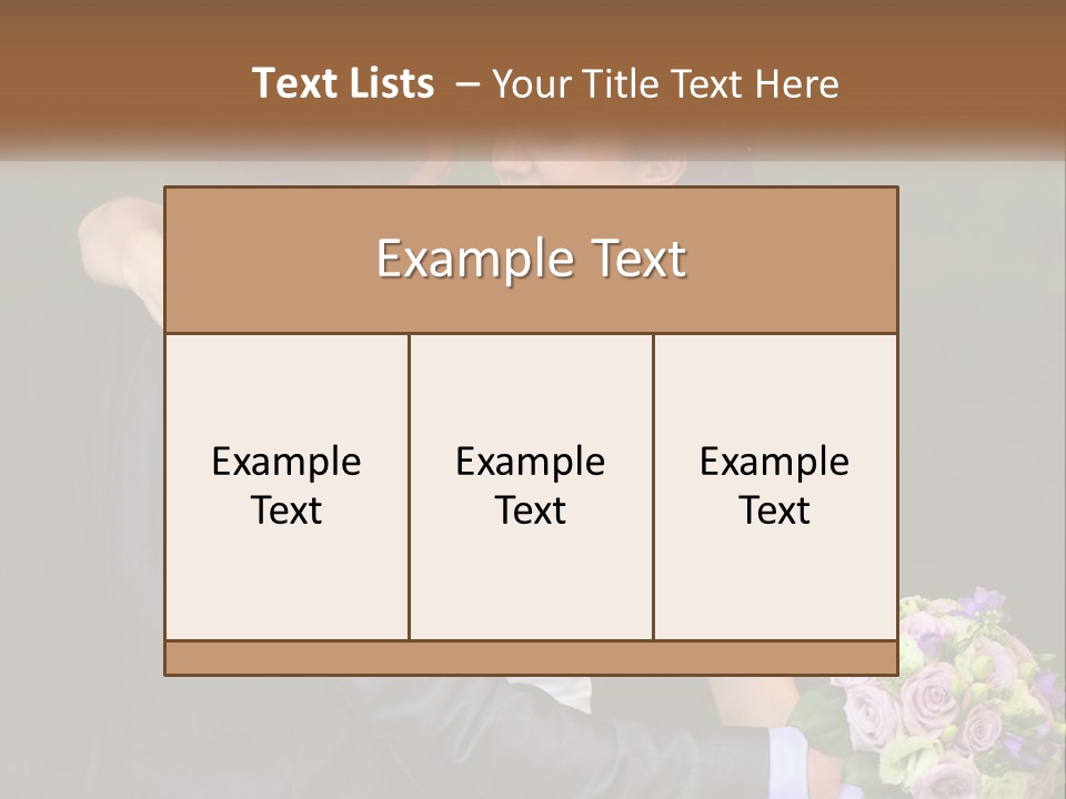 Cheerful Tie Happy PowerPoint Template