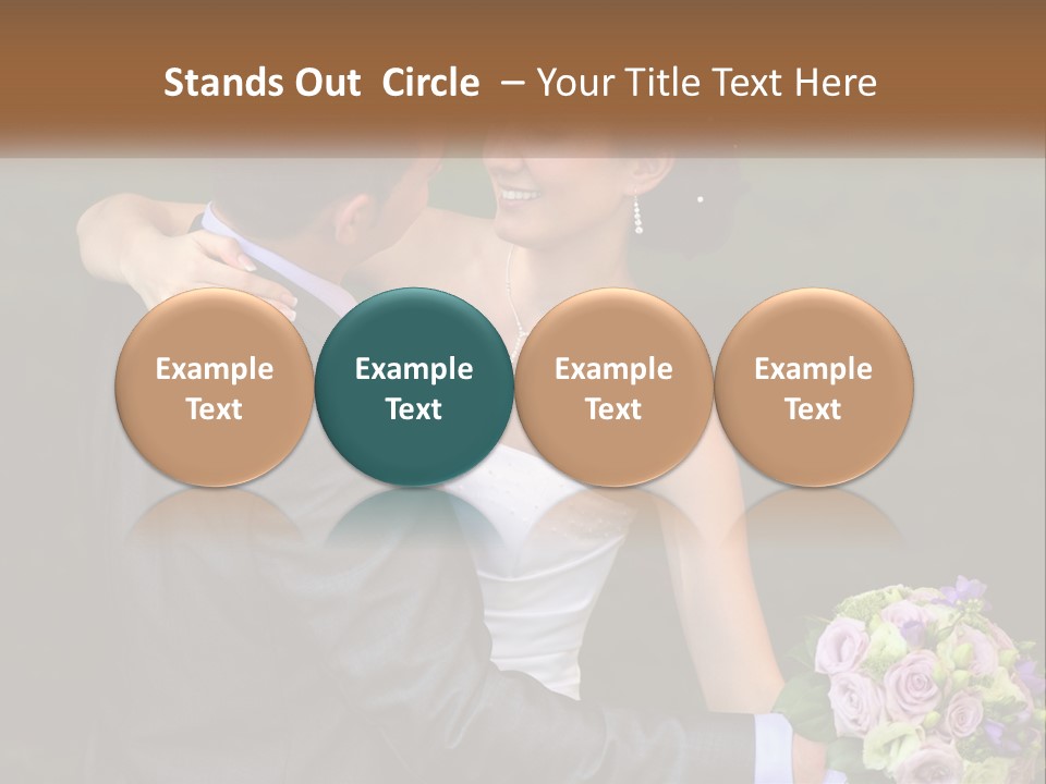 Cheerful Tie Happy PowerPoint Template