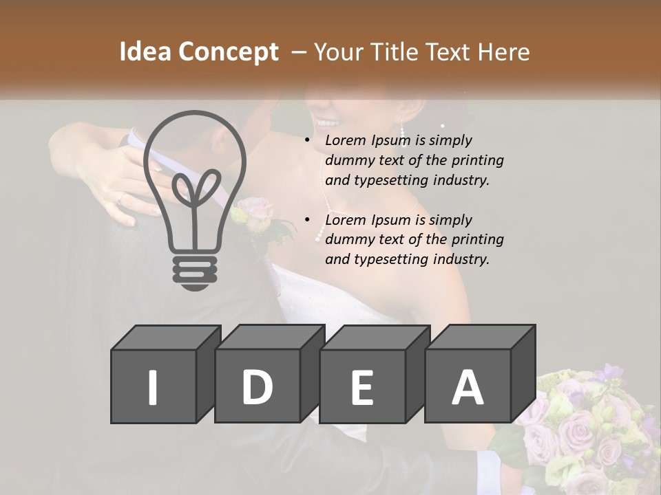 Cheerful Tie Happy PowerPoint Template