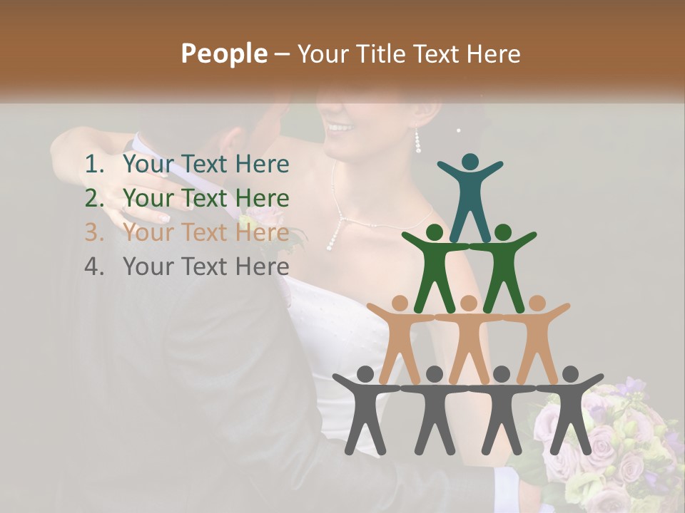 Cheerful Tie Happy PowerPoint Template