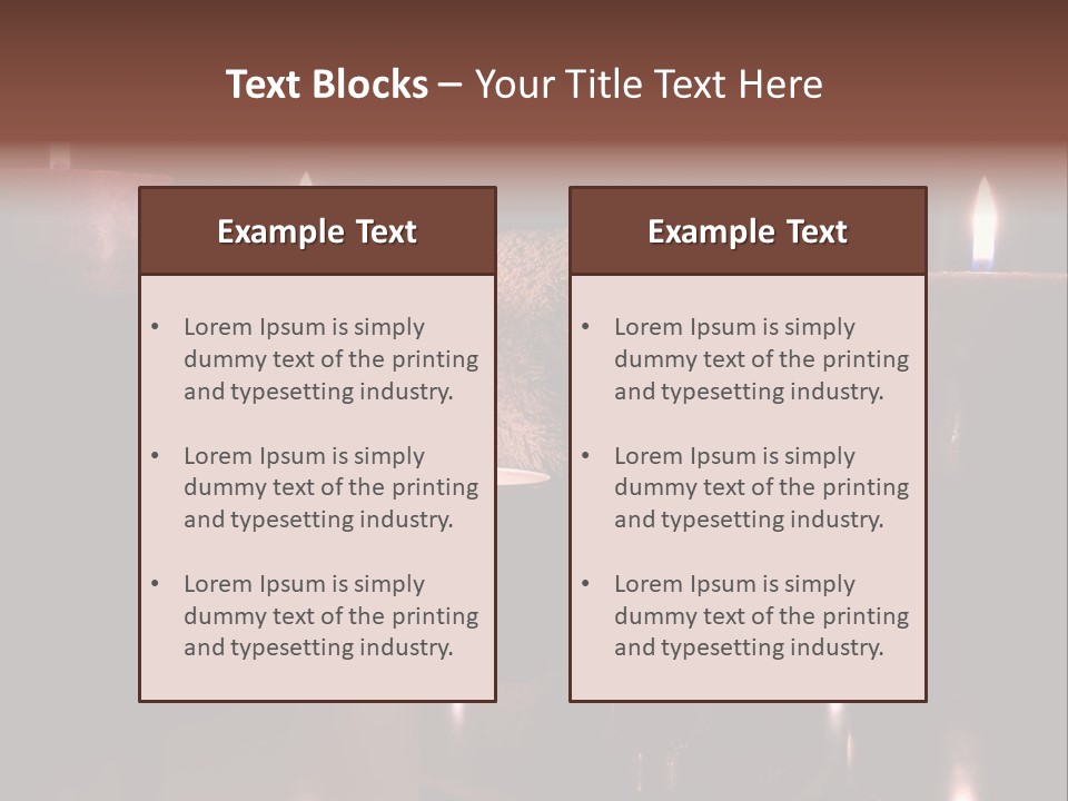 Softness Home Relaxation PowerPoint Template
