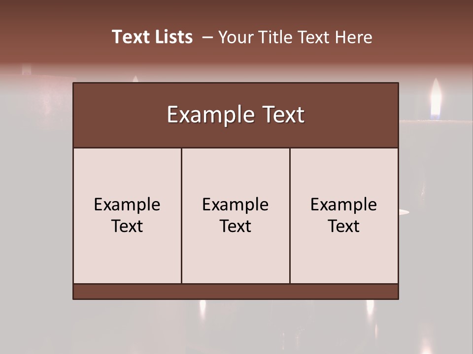 Softness Home Relaxation PowerPoint Template