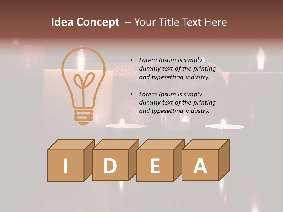 Softness Home Relaxation PowerPoint Template