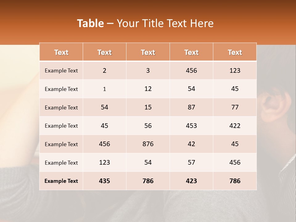 A Man Kissing A Woman On The Cheek PowerPoint Template