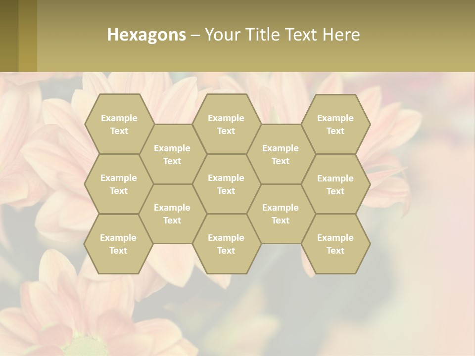 Bloom Autumn Bouquet PowerPoint Template