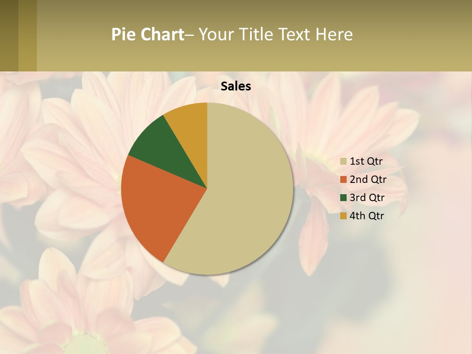 Bloom Autumn Bouquet PowerPoint Template