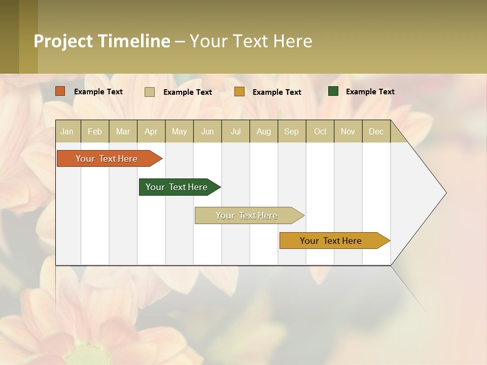 Bloom Autumn Bouquet PowerPoint Template