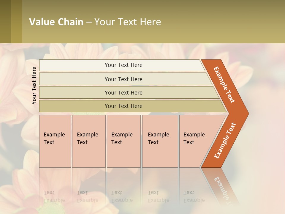 Bloom Autumn Bouquet PowerPoint Template