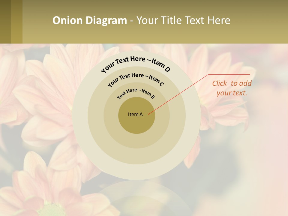 Bloom Autumn Bouquet PowerPoint Template
