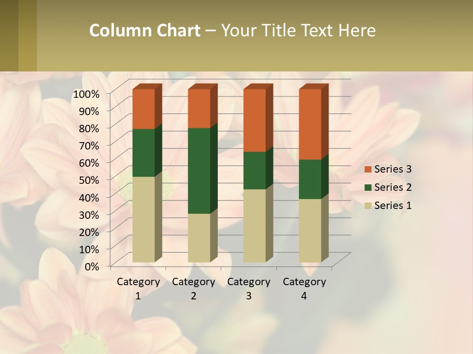 Bloom Autumn Bouquet PowerPoint Template