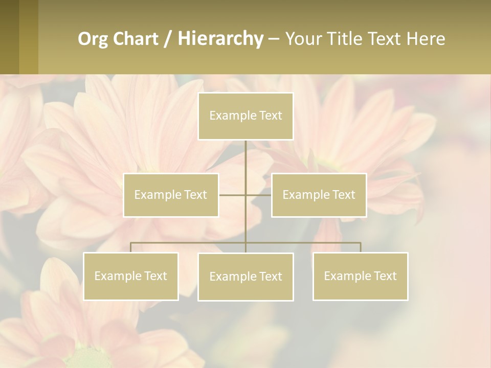 Bloom Autumn Bouquet PowerPoint Template