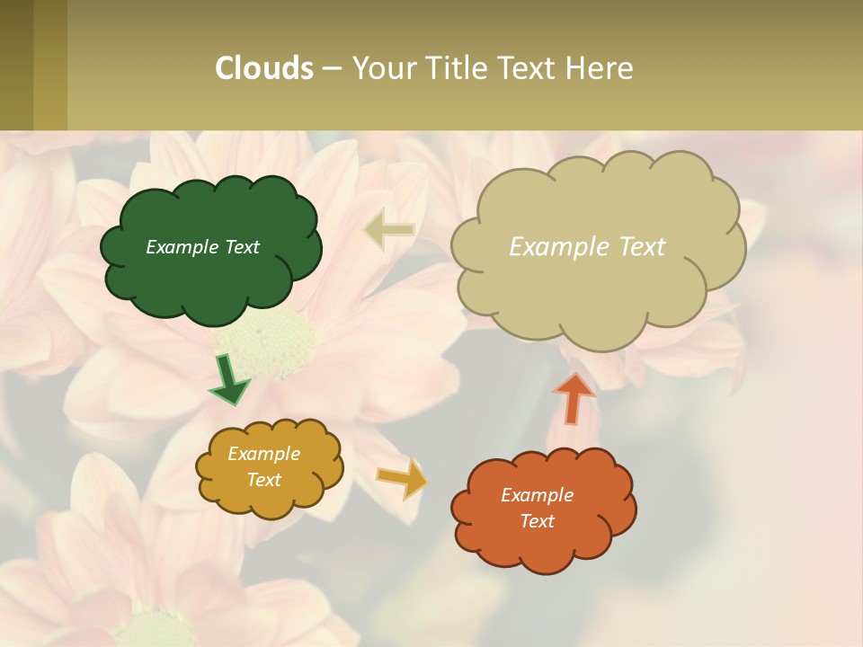 Bloom Autumn Bouquet PowerPoint Template