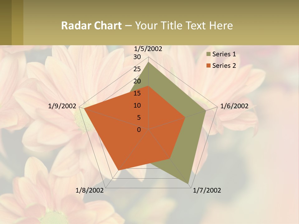 Bloom Autumn Bouquet PowerPoint Template