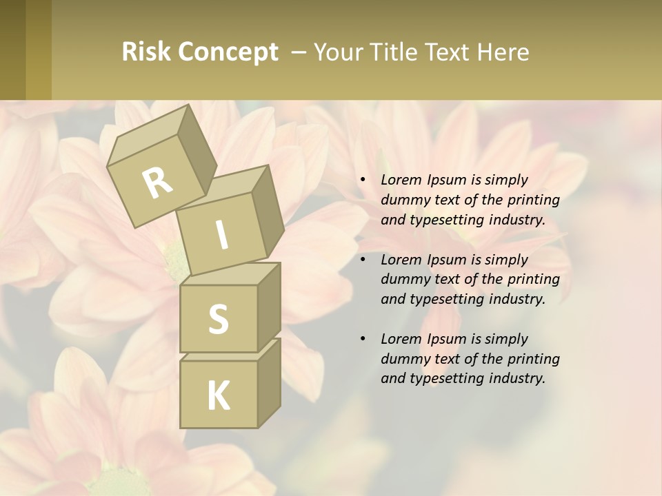 Bloom Autumn Bouquet PowerPoint Template