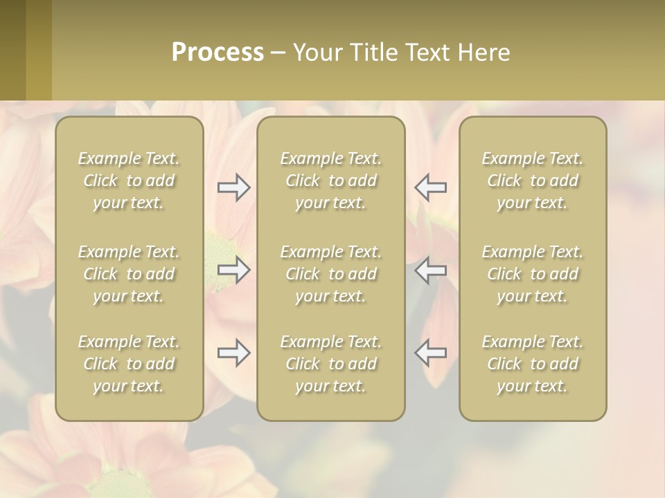 Bloom Autumn Bouquet PowerPoint Template