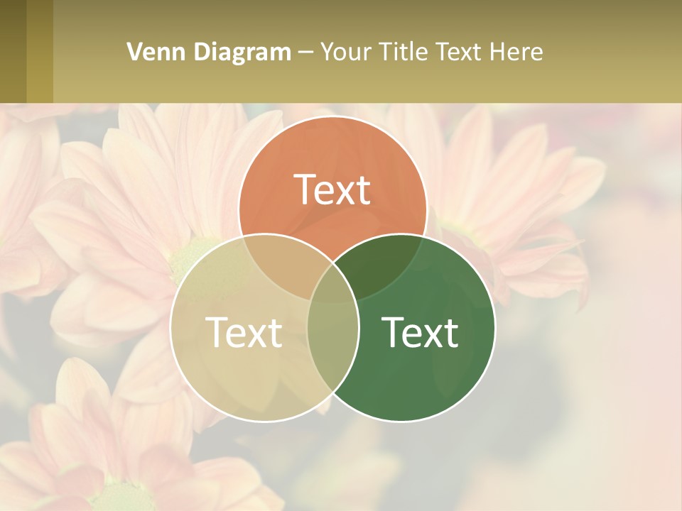 Bloom Autumn Bouquet PowerPoint Template
