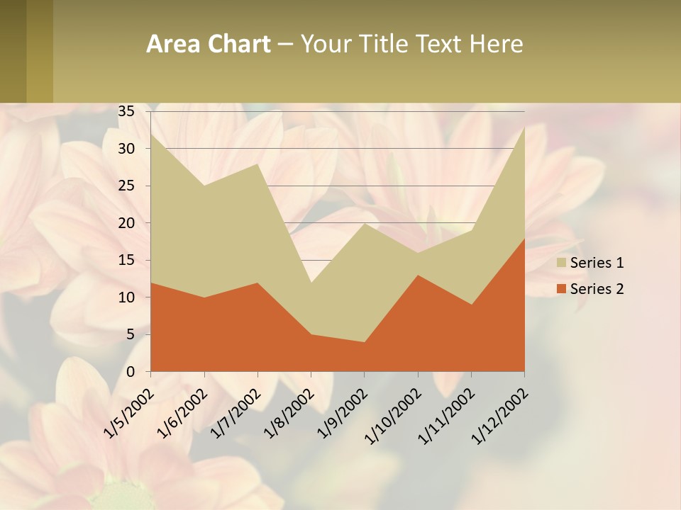 Bloom Autumn Bouquet PowerPoint Template