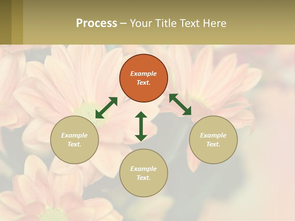 Bloom Autumn Bouquet PowerPoint Template