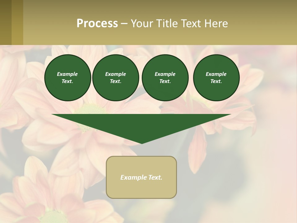 Bloom Autumn Bouquet PowerPoint Template