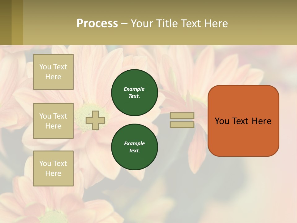 Bloom Autumn Bouquet PowerPoint Template