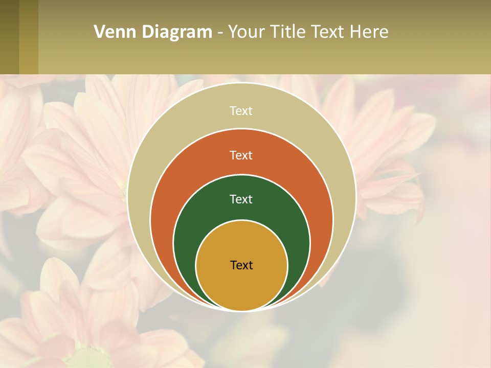 Bloom Autumn Bouquet PowerPoint Template