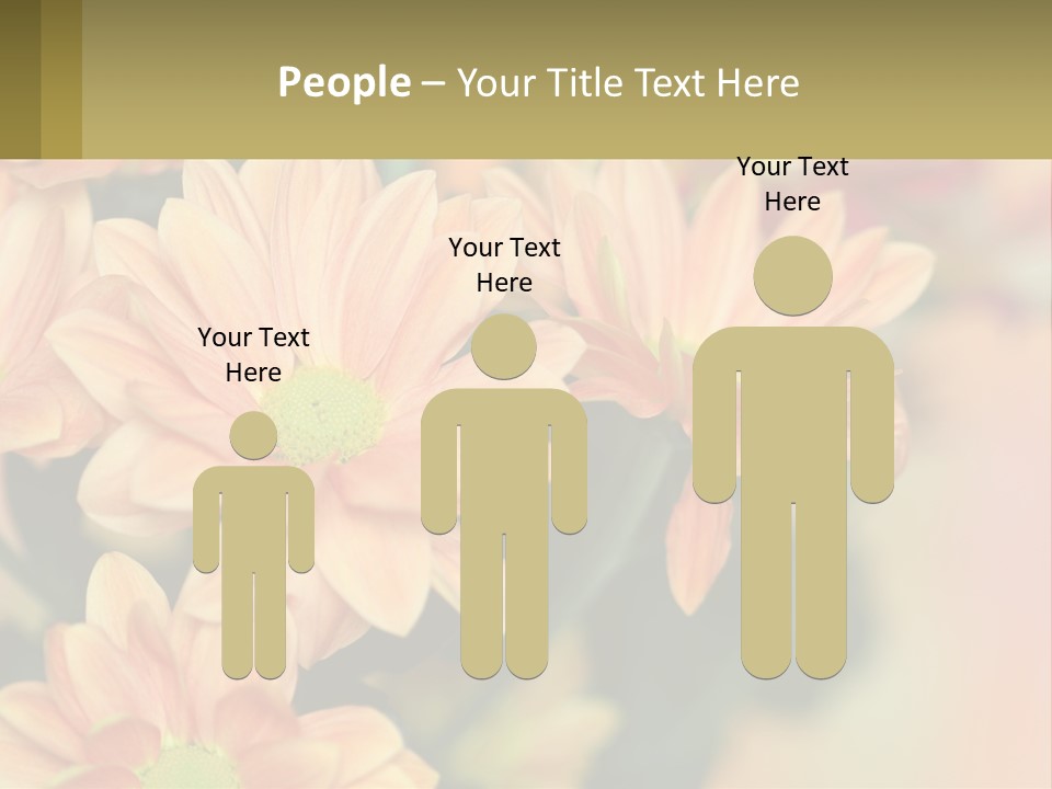 Bloom Autumn Bouquet PowerPoint Template