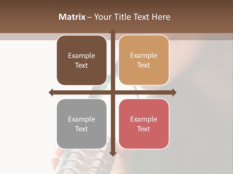 Female Joyful Nutrition PowerPoint Template