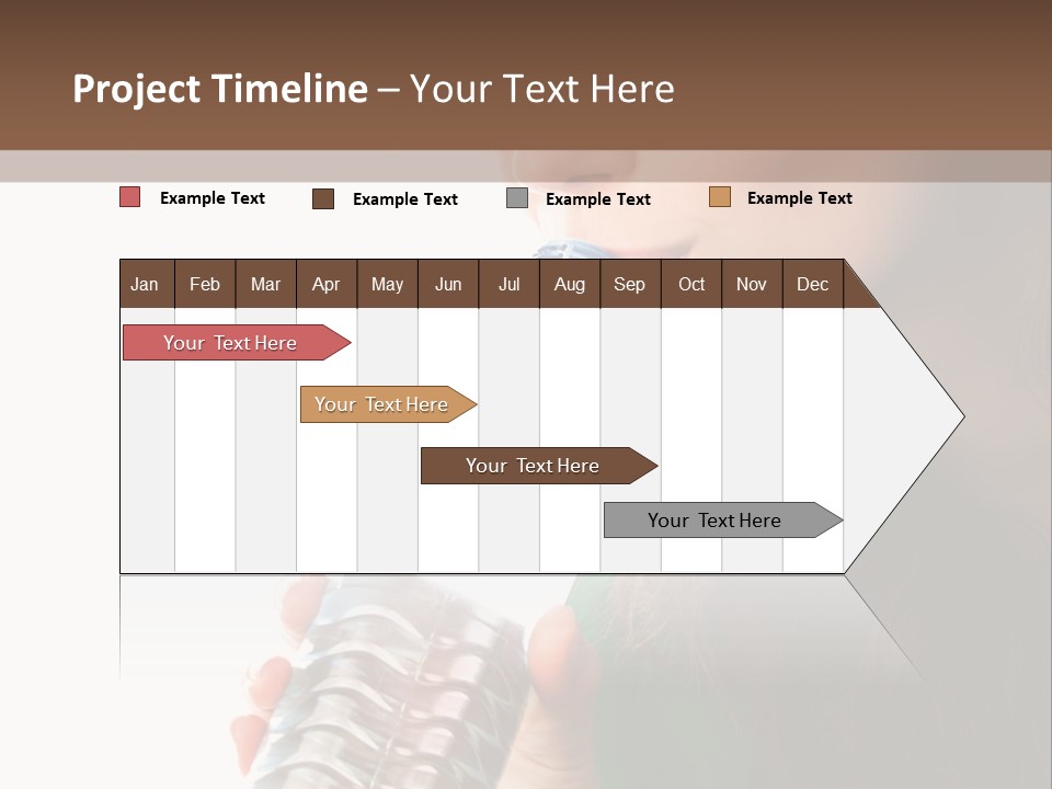 Female Joyful Nutrition PowerPoint Template