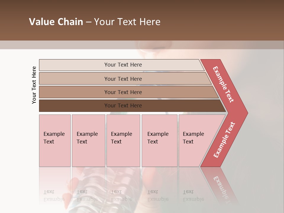 Female Joyful Nutrition PowerPoint Template