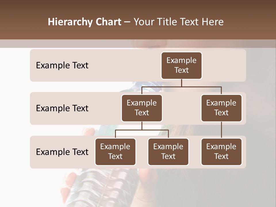 Female Joyful Nutrition PowerPoint Template