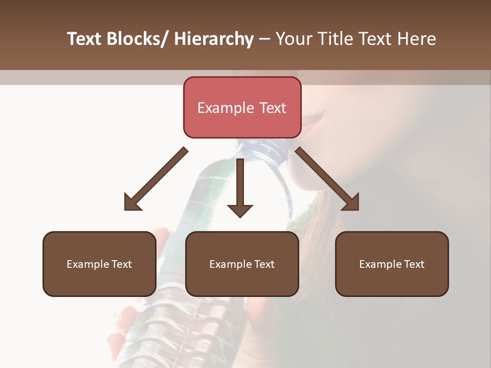 Female Joyful Nutrition PowerPoint Template