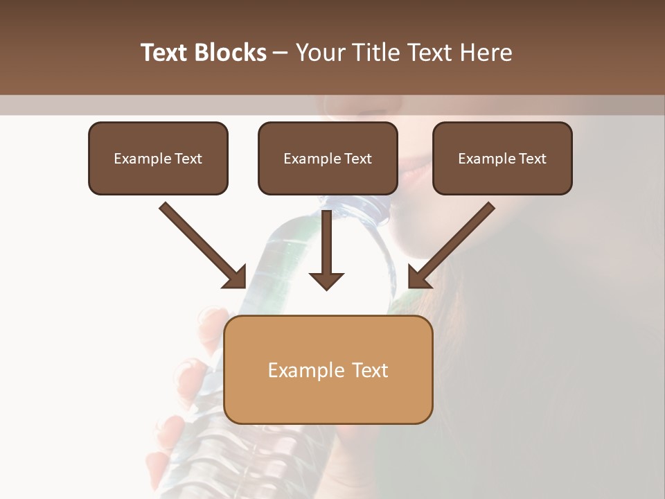 Female Joyful Nutrition PowerPoint Template