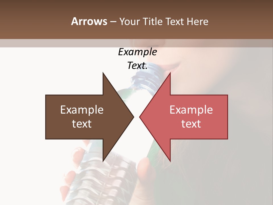 Female Joyful Nutrition PowerPoint Template