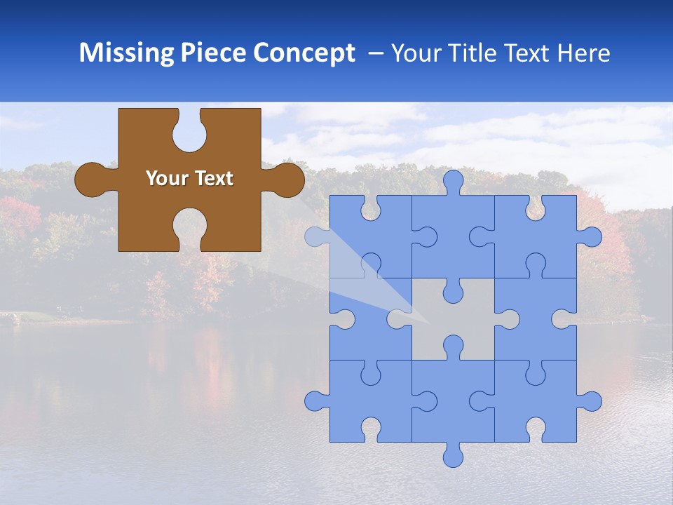 Connecticut Trees Clouds PowerPoint Template