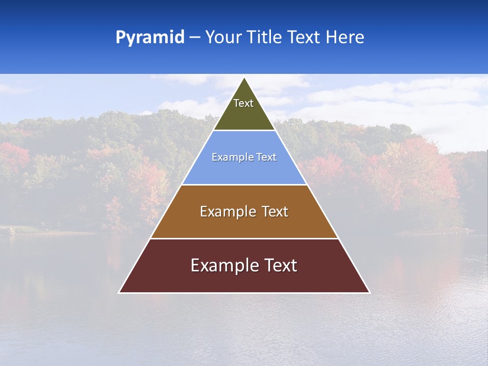 Connecticut Trees Clouds PowerPoint Template