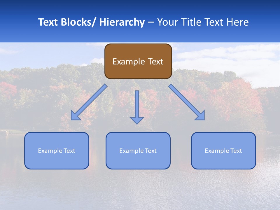Connecticut Trees Clouds PowerPoint Template