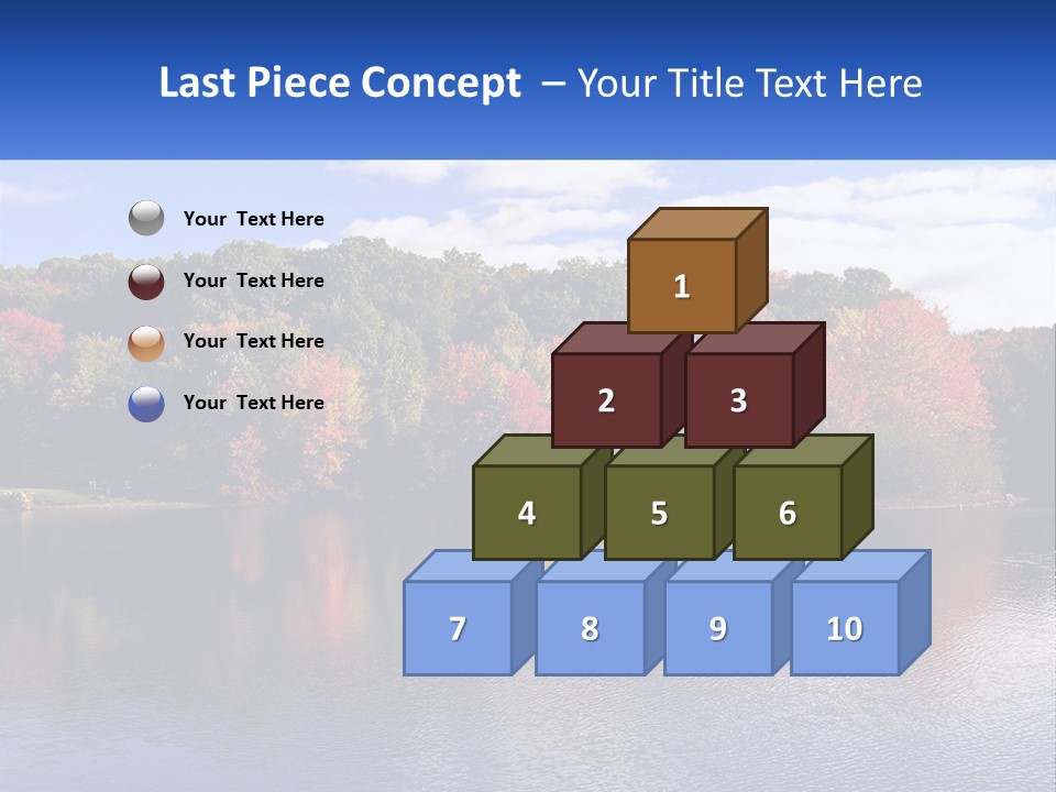 Connecticut Trees Clouds PowerPoint Template