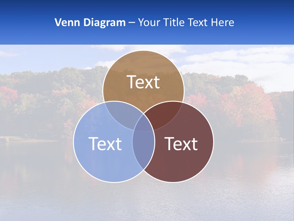 Connecticut Trees Clouds PowerPoint Template
