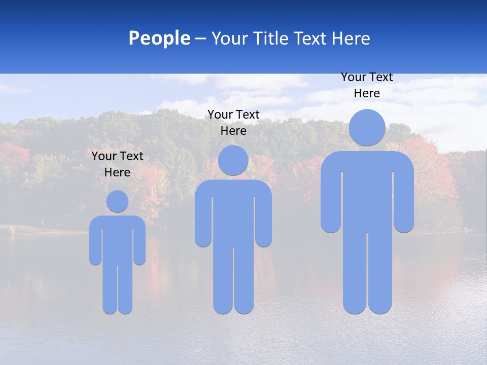 Connecticut Trees Clouds PowerPoint Template