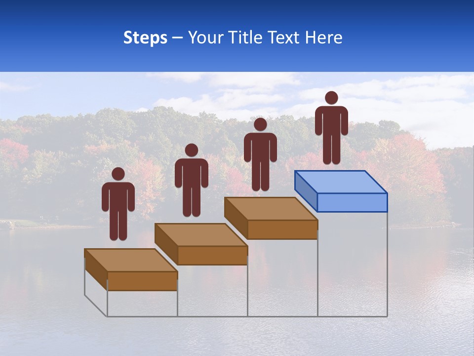 Connecticut Trees Clouds PowerPoint Template