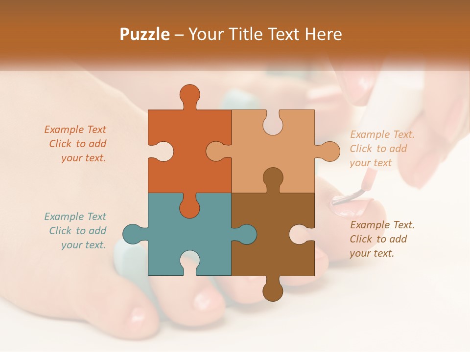 Cosmetics Recreation Wellbeing PowerPoint Template