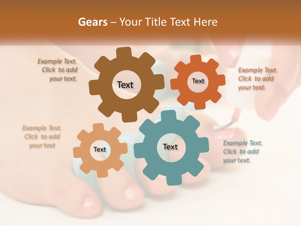 Cosmetics Recreation Wellbeing PowerPoint Template