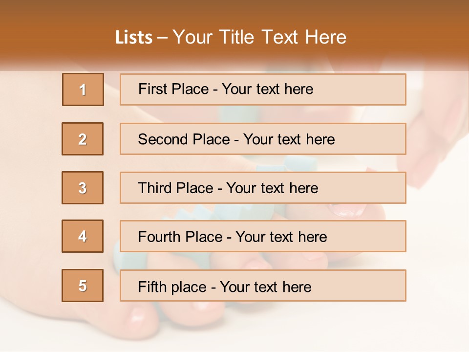 Cosmetics Recreation Wellbeing PowerPoint Template