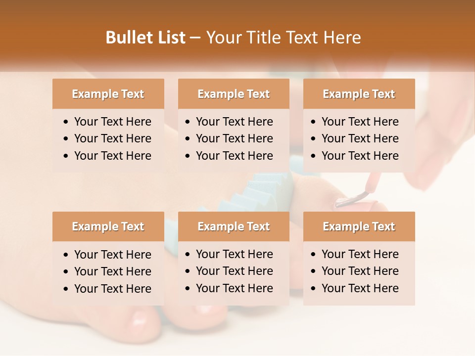 Cosmetics Recreation Wellbeing PowerPoint Template