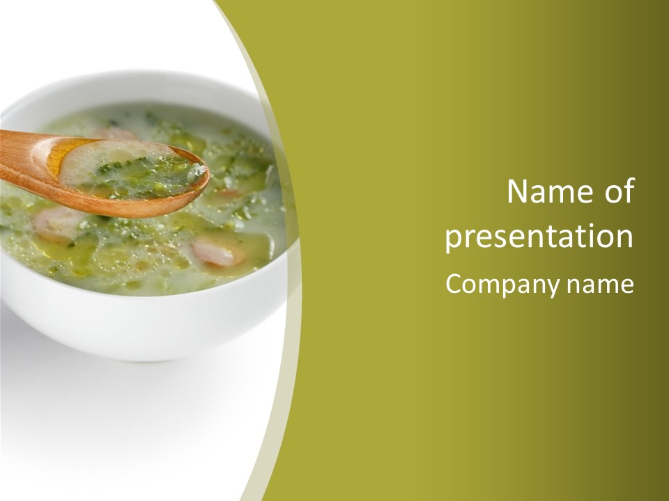 Broth Portuguese Cuisine PowerPoint Template