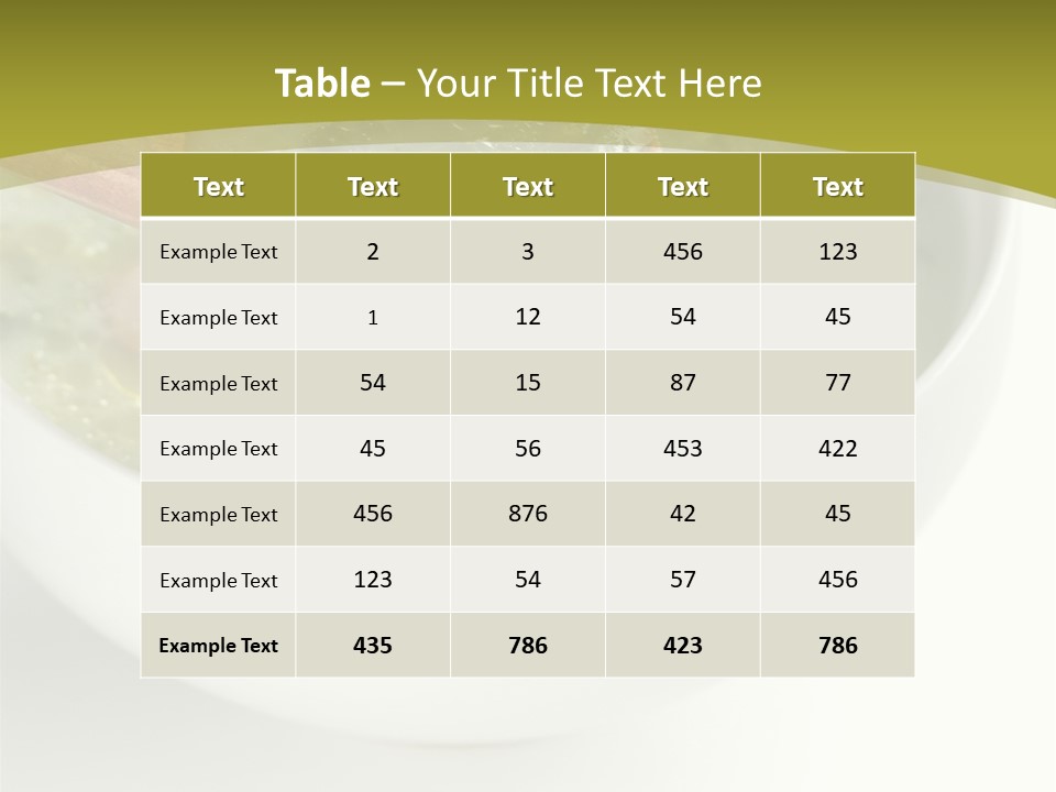 Broth Portuguese Cuisine PowerPoint Template