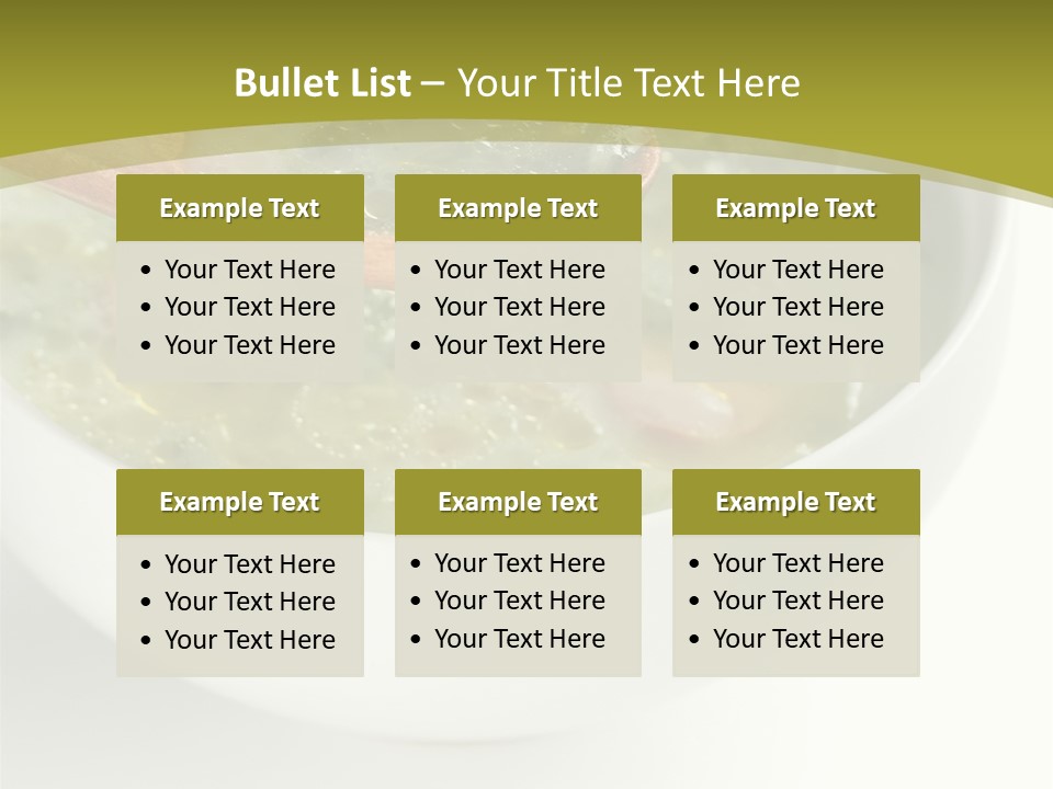 Broth Portuguese Cuisine PowerPoint Template