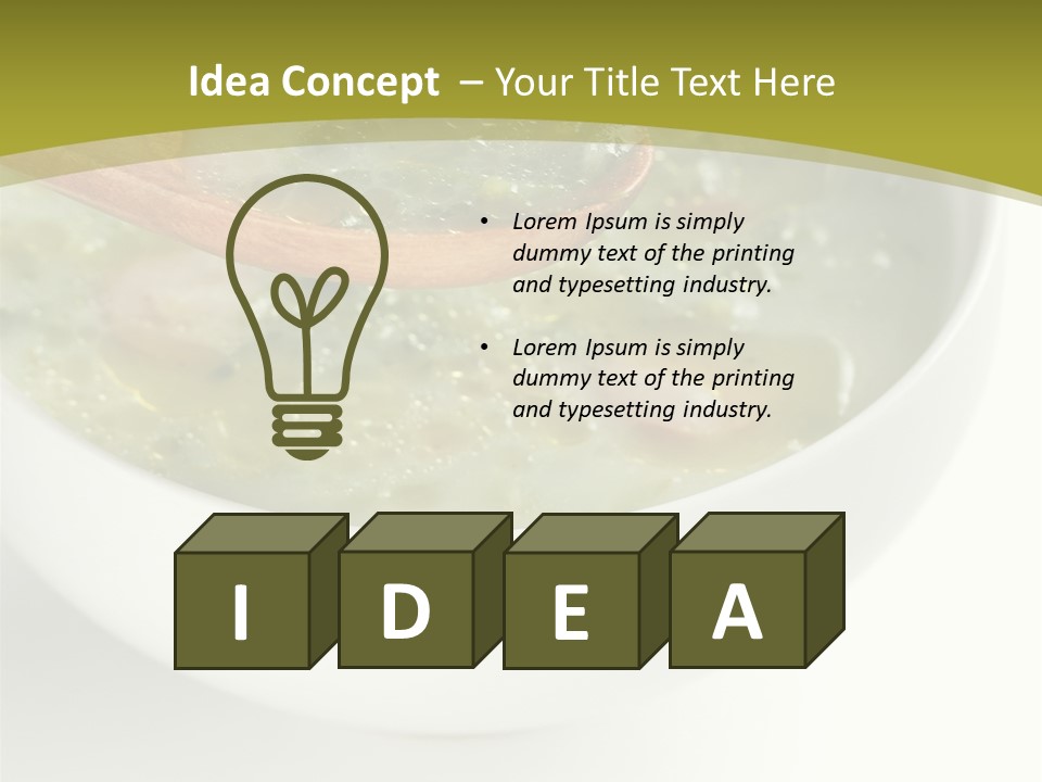 Broth Portuguese Cuisine PowerPoint Template