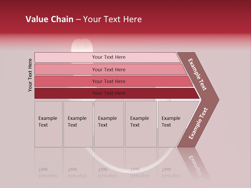 Electricity Energy Red PowerPoint Template